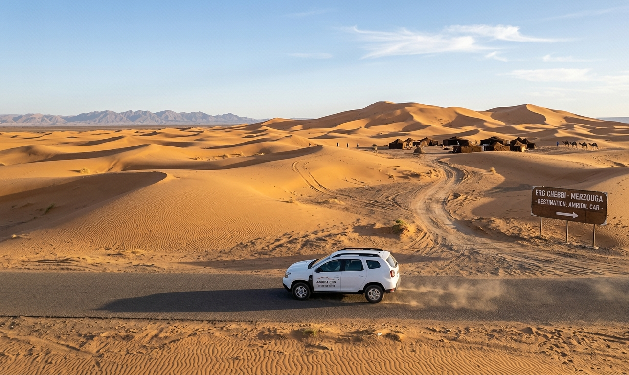 3-Day Road Trip Itinerary: Ouarzazate to Merzouga by Rental Car