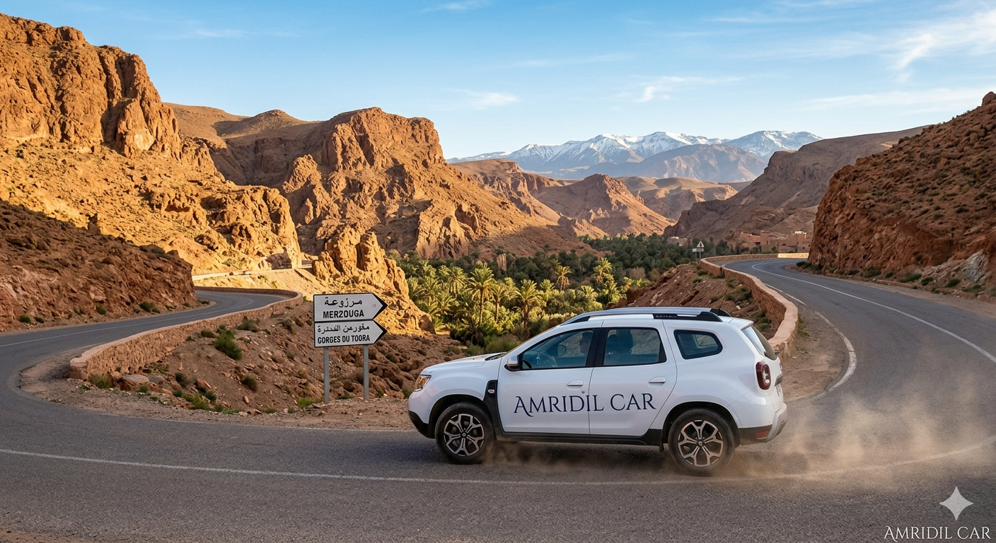 Comment trouver une location de voiture pas chère à Ouarzazate